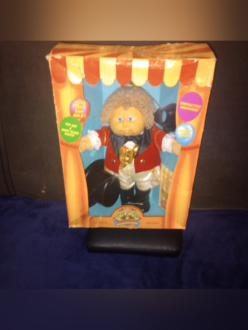 NWB Vintage 1986 Circus kids Cabbage Patch Kid Ring Master